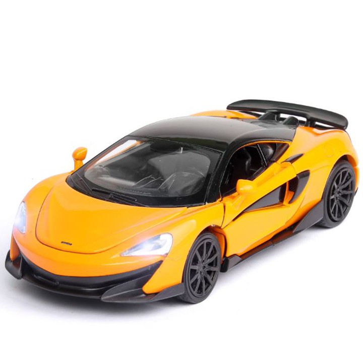 Mô hình siêu xe kim loại McLaren 600LT tỷ lệ 1:32 có đèn nhạc