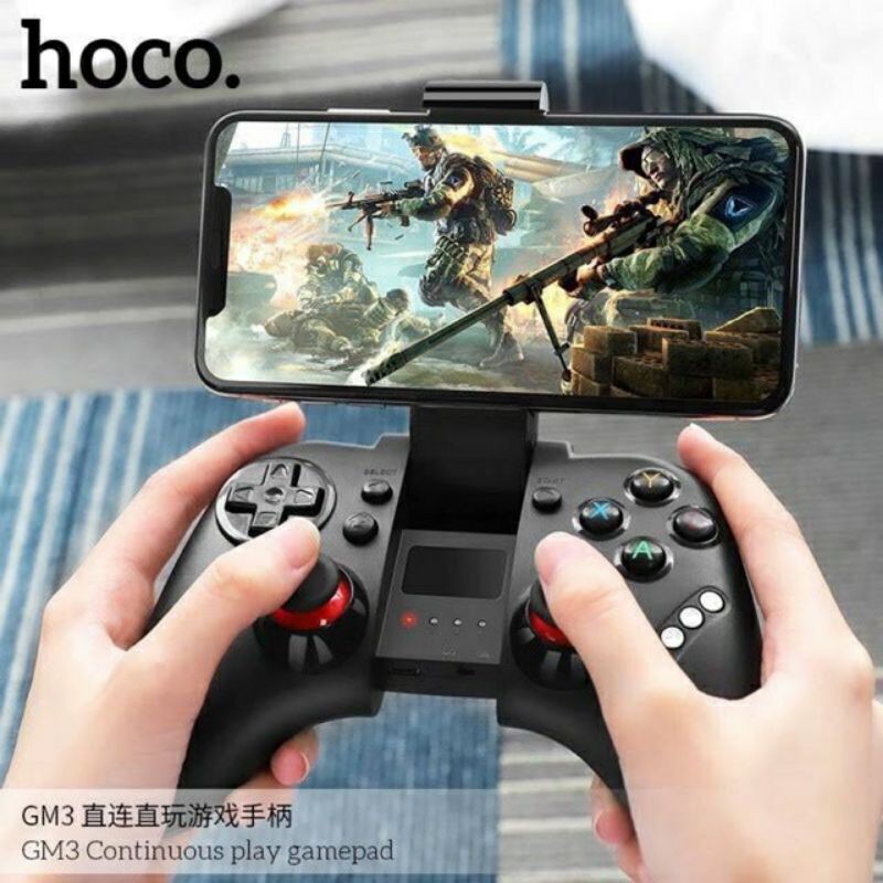 Tay cầm chơi game kết nối bluetooth Hoco GM3 chính hãng cho game thủ