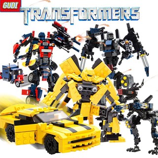 (RẺ VÔ ĐỊCH) Bộ Lego Transformers Bumblebee 2 trong 1