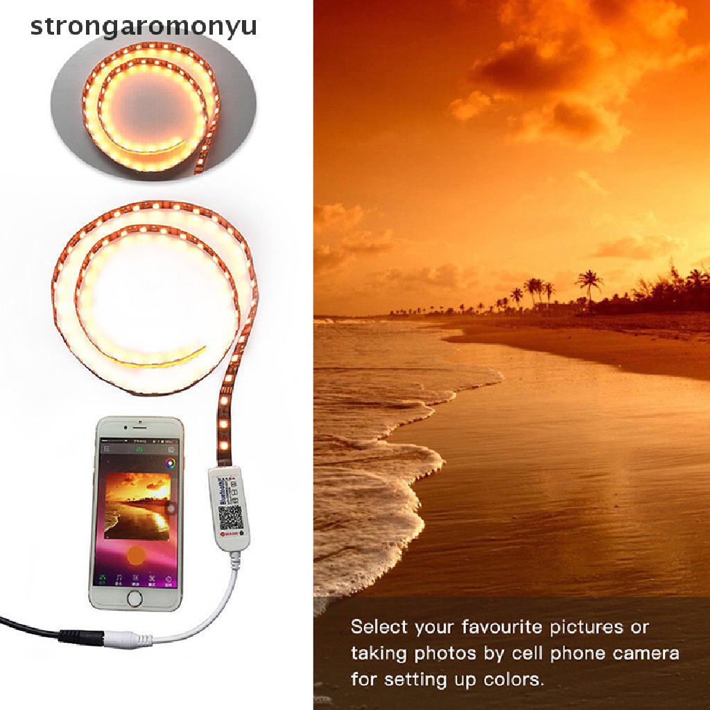 【YU】 Mini Bluetooth/Wifi LED Controller&amp;Remote For 5050 3528 RGB/RGBW LED Strip Light .
