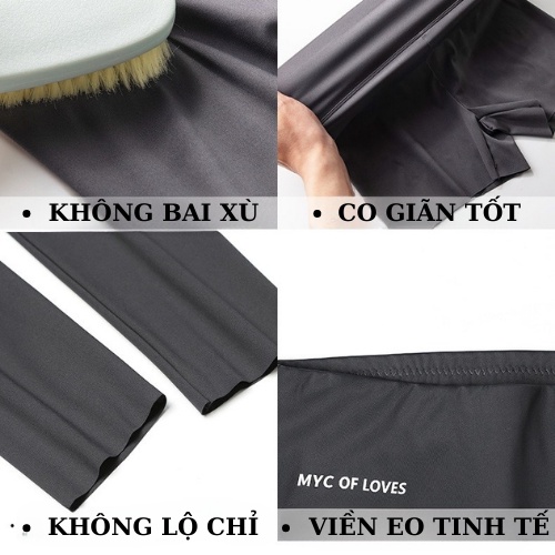 Quần Legging Dài Đẹp Vải Thun Cotton Co Giãn 4 Chiều , Tregging Nữ Tập Gym Lưng Cạp Cao Cao Cấp Ôm Sát Elyfashion1