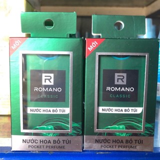 NƯỚC HOA BỎ TÚI ROMANO 18ML