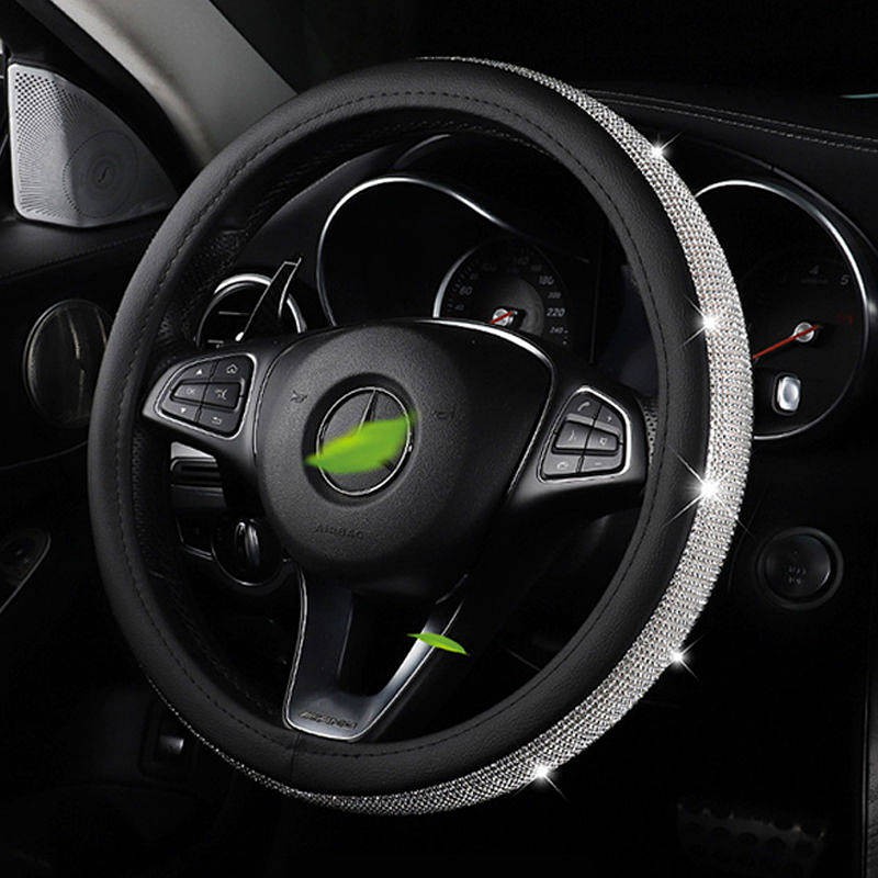 38CM Vỏ bọc trang trí vô lăng xe hơi hợp thời trang