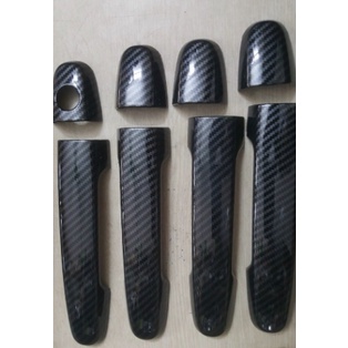 Ốp tay, hõm cửa Vios 2014-2017 Carbon