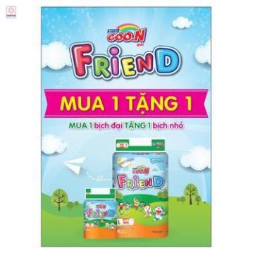 [DATE 2021]Sale chào hè mua 1 tặng 1 bịch 5 miếng Bỉm quần goon friend S62, M58, XL42, XXL34