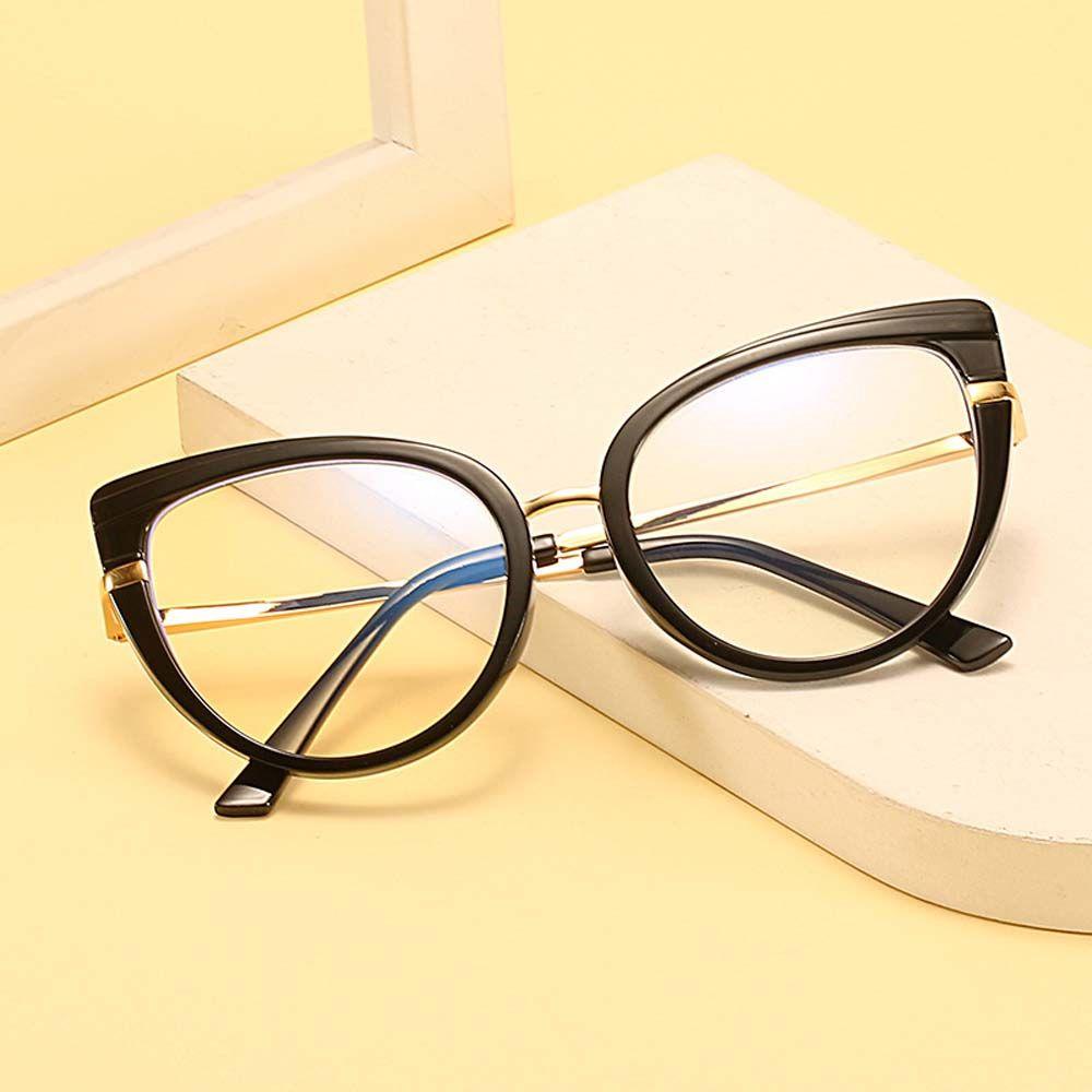 Mắt Kính Chống Bức Xạ Và Ánh Sáng Xanh Gọng Kim Loại Quyến Rũ Cho Nữ