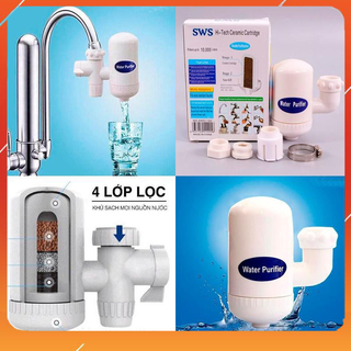 Bộ Lọc Nước Tại Vòi Lõi 4 Tầng Lọc Cực Sạch