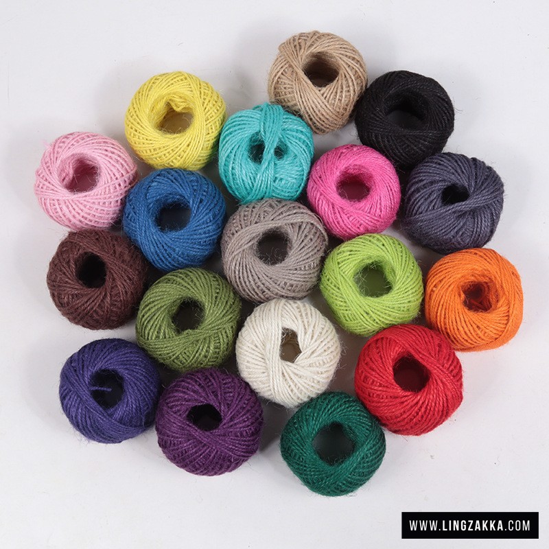 Cuộn dây đay, dây gai, dây thừng màu 2mm
