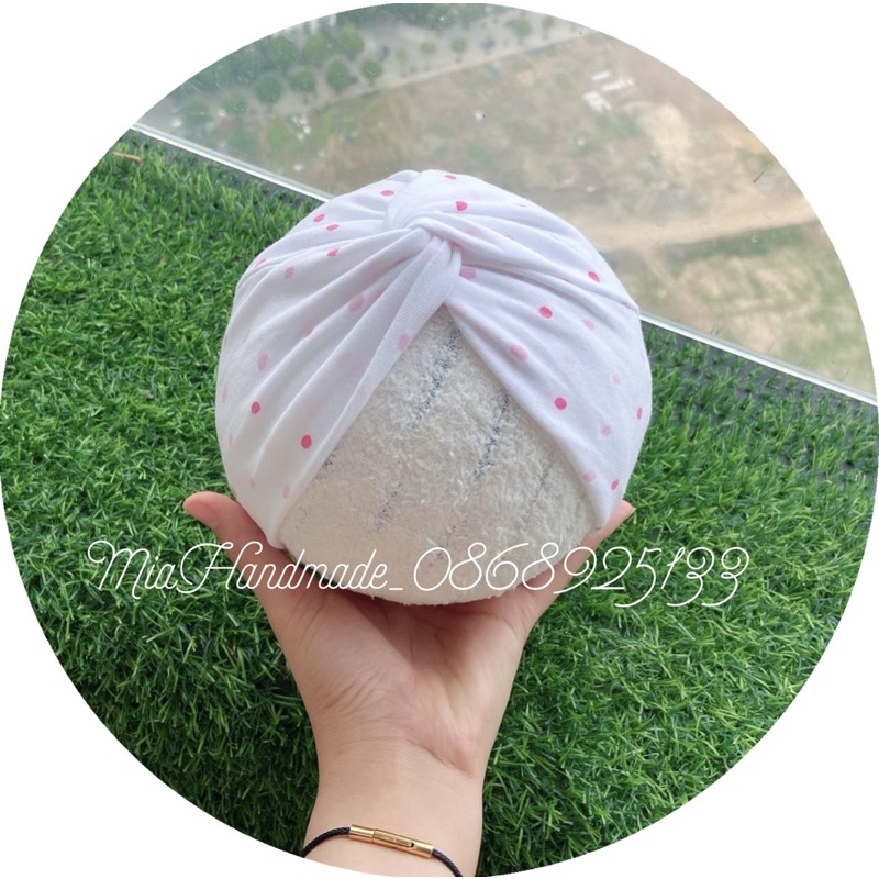 Mũ Turban Cho Bé Rẻ Đẹp Chất Cotton Mềm Mịn