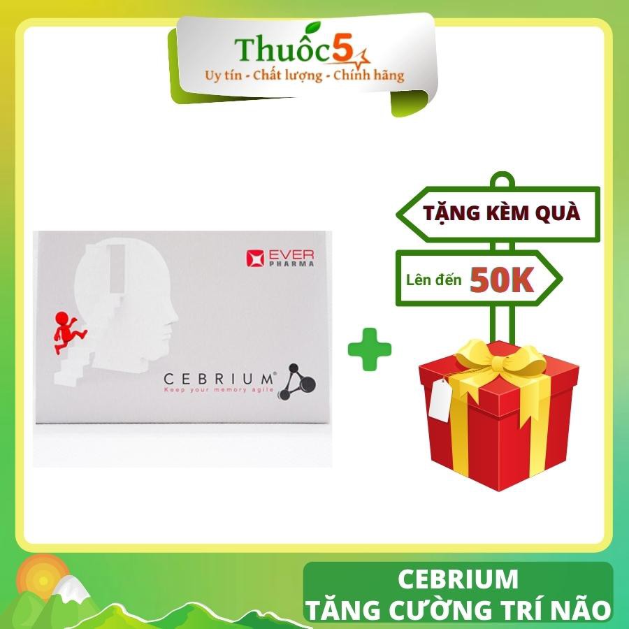 Cebrium viên uống cải thiện, tăng cường trí não hộp 30 viên