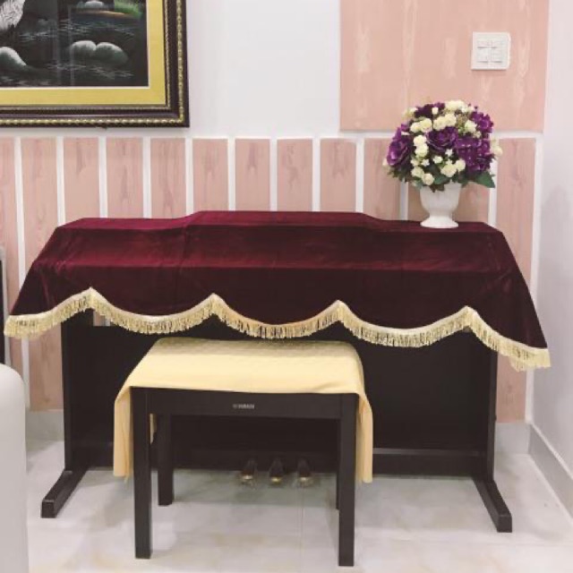 Khăn phủ đàn piano điện