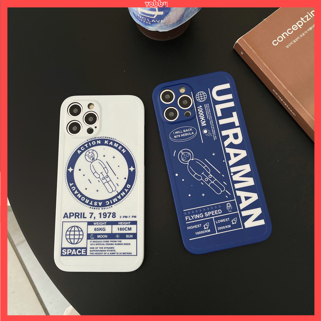 Ốp điện thoại nhựa dẻo họa tiết phi hành gia hoạt hình đáng yêu cho IPHONE 12MINI 11PROMAX 7/8PLUS SE2020 X/XS XR XSMAX | BigBuy360 - bigbuy360.vn