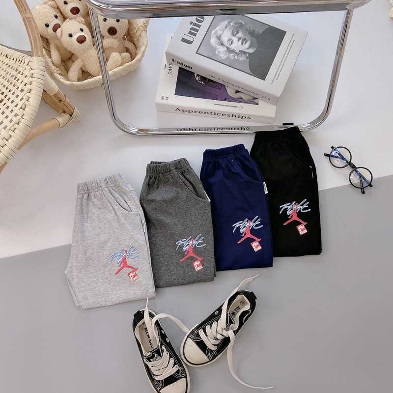 Quần cotton bé trai 11-33kg