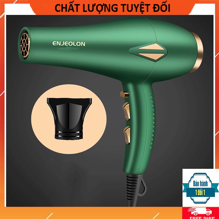 Máy Sấy Tóc Salon và Gia Đình 2300w Công Nghệ Sấy Nano Tạo Kiểu ENJEO Sấy 2 Chiều (Bảo Hành 6 tháng)