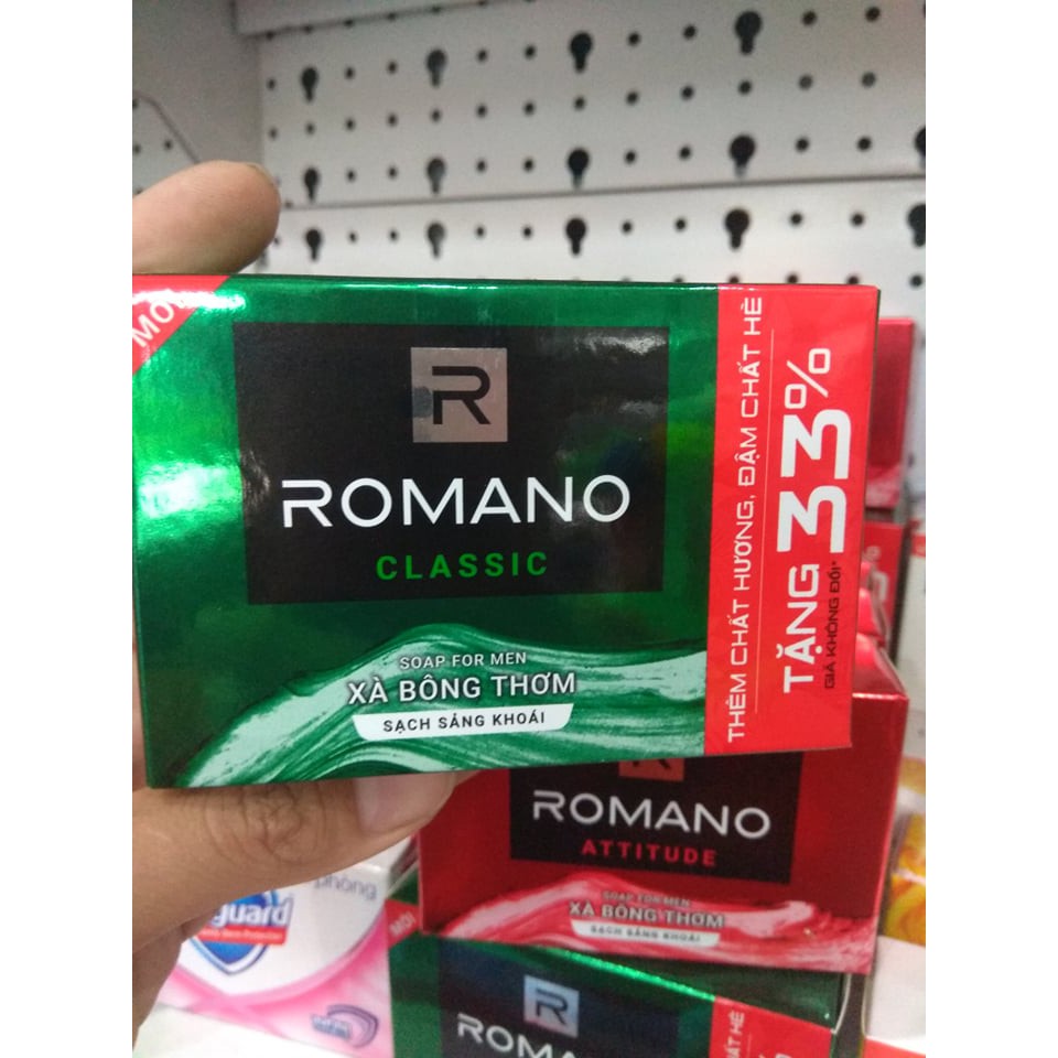 Xà bông nước hoa thơm Romano Classic/Attitude 90g | BigBuy360 - bigbuy360.vn
