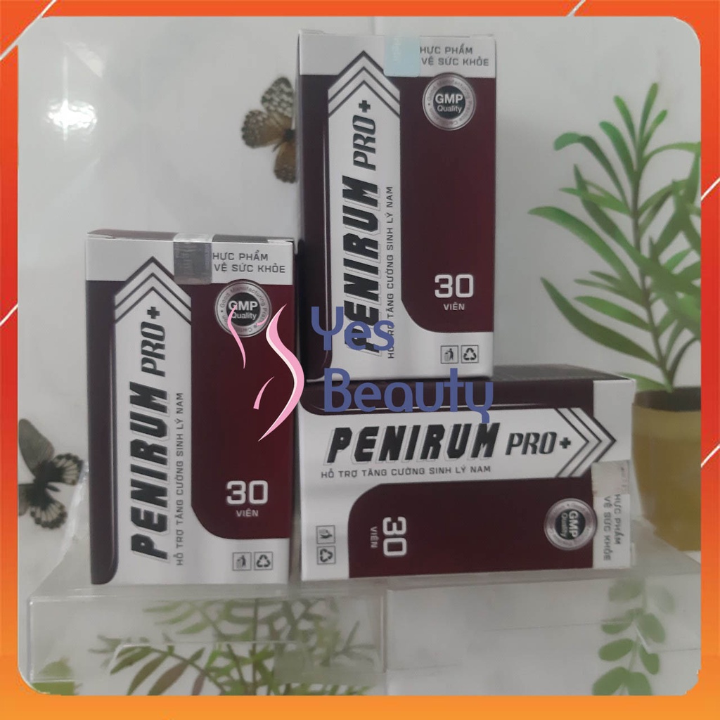 Viên Uống Sinh Lý Penirum Pro - Phục Hồi Sinh Lực Làm Chủ Thời Gian Phê Tột Đỉnh - Chính Hãng Hộp 30 Viên