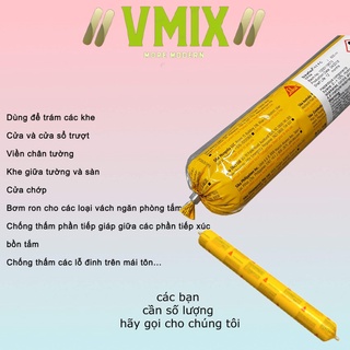 Keo bắn vào đường nứt tường vào ron cửa ron gạch các kẻ hở chịu được thời tiết . Sikaflexcontruction.Vmixvietnam