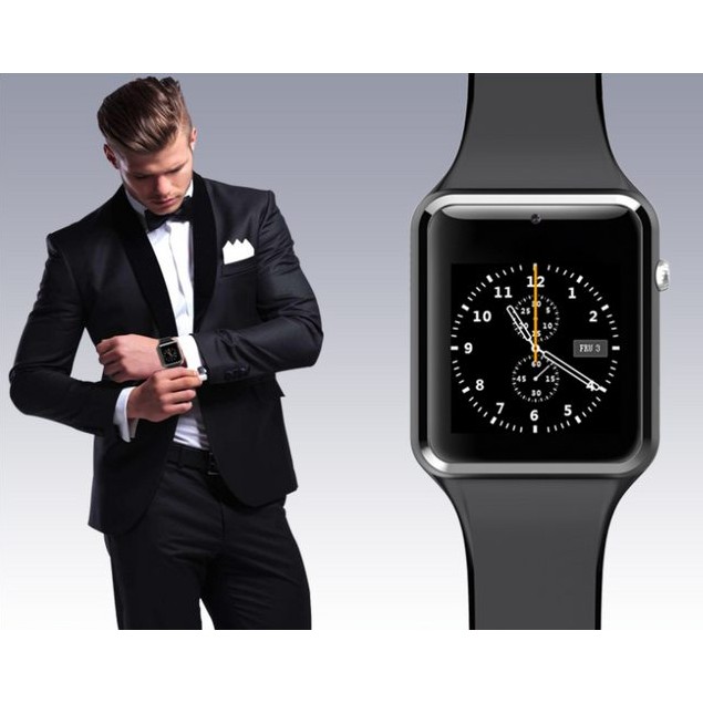 Đồng Hồ Thông Minh Smart Watch W8 Kiểu Dáng Apple Watch Màu Trắng Hỗ Trợ tiếng việt