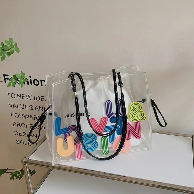 Túi Xách Nhựa Trong Suốt Thời Trang Cho Nữ