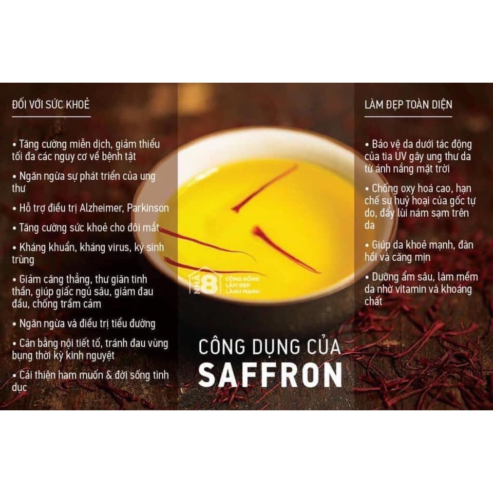 (Hộp Gỗ)Nhuỵ Hoa Nghệ Tây Saffron Badiee Iran 1gr Chính Hãng Chất Lượng kèm hướng dẫn sử dụng | BigBuy360 - bigbuy360.vn