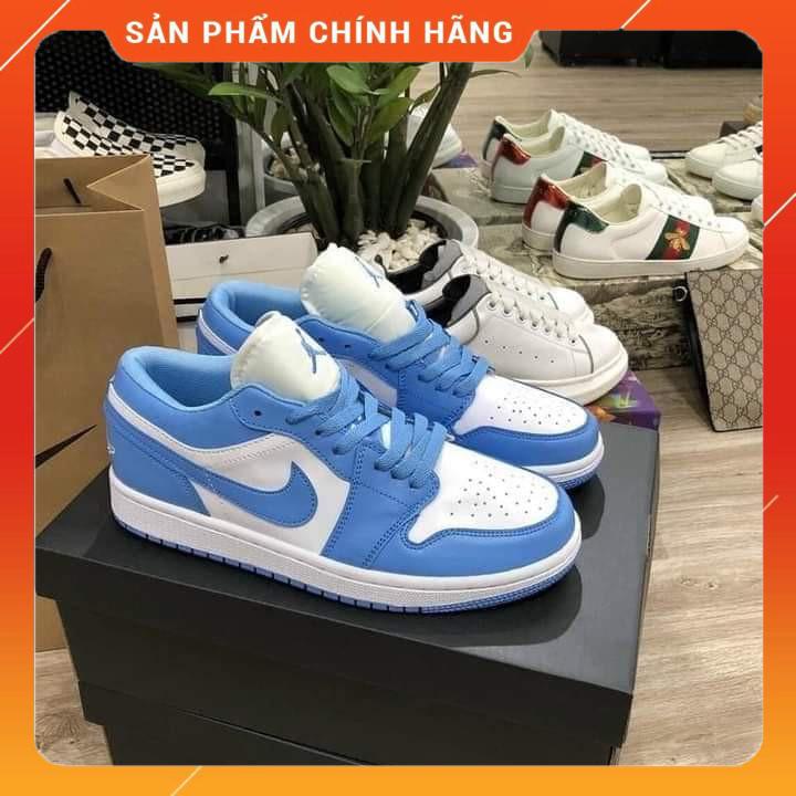 Giày Jordan Paris JD1 Cổ Thấp Gót Xanh, Giày Jodan Low Thấp Cổ Nam Nữ Full Box. Giày Thể Thao Sneaker Bản Mới nhất 2021 | BigBuy360 - bigbuy360.vn