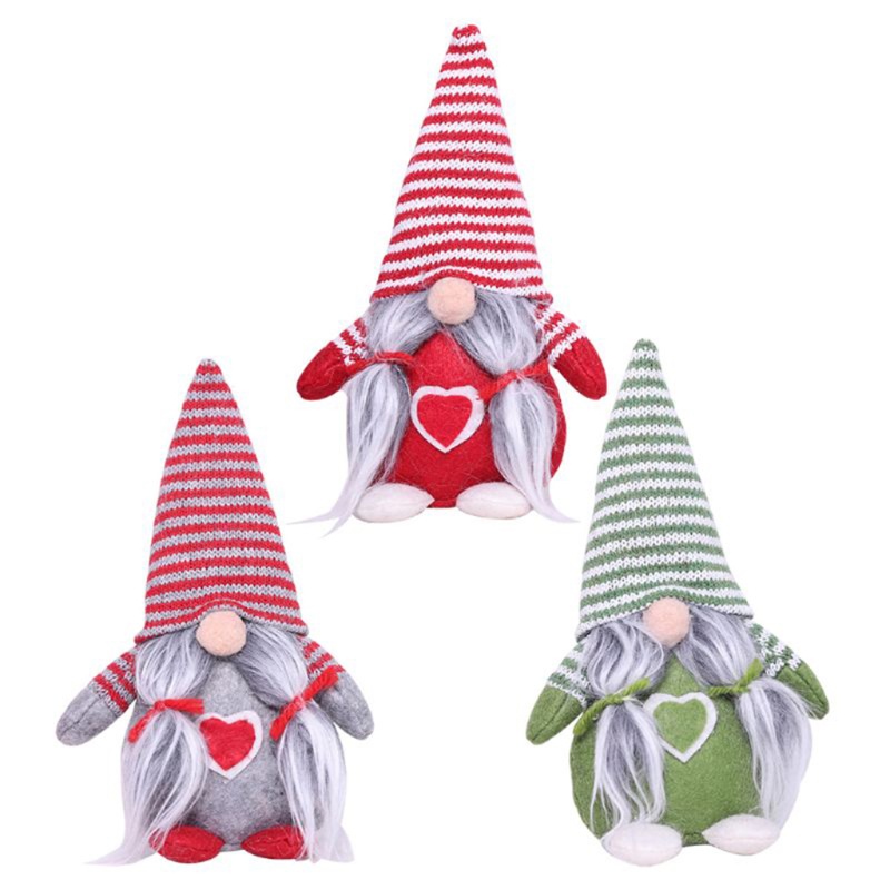 Ông Già Noel Nhồi Bông Handmade Xinh Xắn