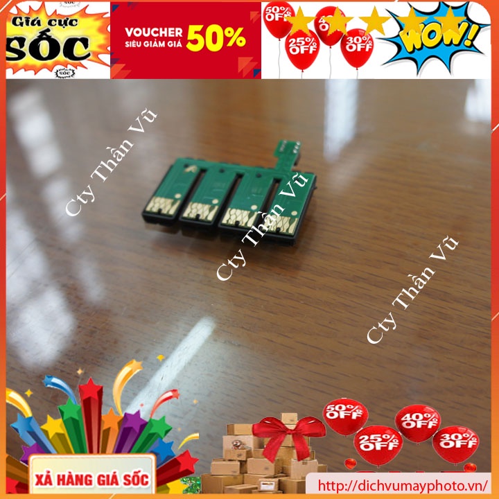 Chíp nhận mực dẫn mực ngoài máy in màu Epson XP440 XP 330 Xp 220 XP 343 XP 243 hàng chuẩn Kholinhkienmayin SP002401