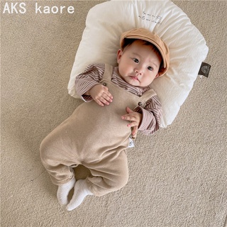 Baby Spring And Autumn Overall Pants Top Optional