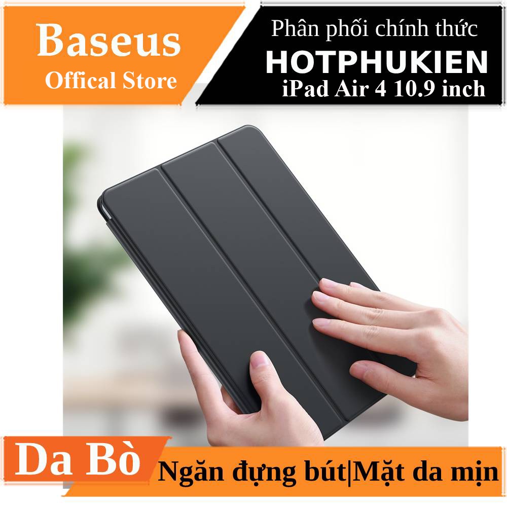 Bao da chống sốc siêu mỏng 1.5mm cho iPad Air 4 10.9 inch hiệu Baseus Simplism Gen 2 - Hàng chính hãng