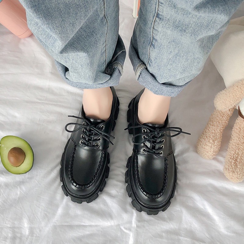 CÓ SẴN GIÀY  OXFORD ULLZANG KHÂU VIỀN LOẠI 1( Kèm ảnh thật)