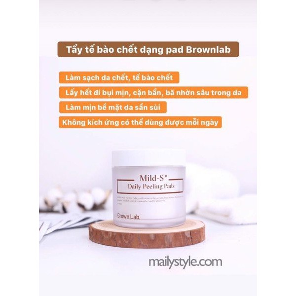 Pad Tẩy Da Chết Mild-S Daily Peeling Pad | BigBuy360 - bigbuy360.vn