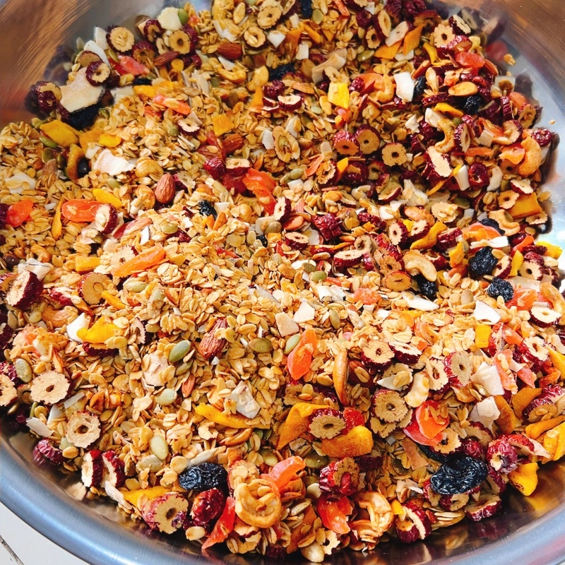 Ngũ Cốc Vị Mật Ong siêu hạt Granola hộp 500gr