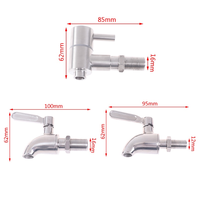 Vòi Rót Nước Bằng Thép Không Gỉ 304 Tiện Dụng Chất Lượng Cao