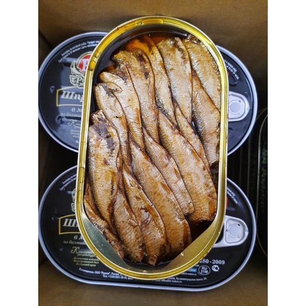 Cá trích ngâm dầu Nga 190g