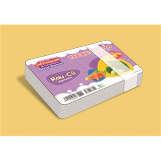 Flashcard Glenn Doman - Thế Giới Quanh Em: Rau - Củ
