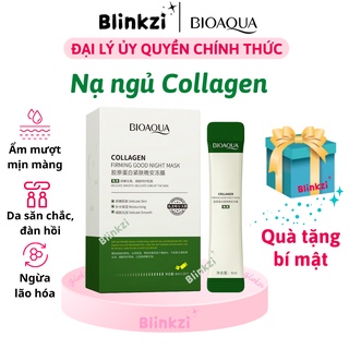 Mặt nạ thạch collagen, mặt nạ ngủ nội địa Trung cao cấp Bioaqua dưỡng trắng, cấp ẩm, chống lão hóa BLINKZI