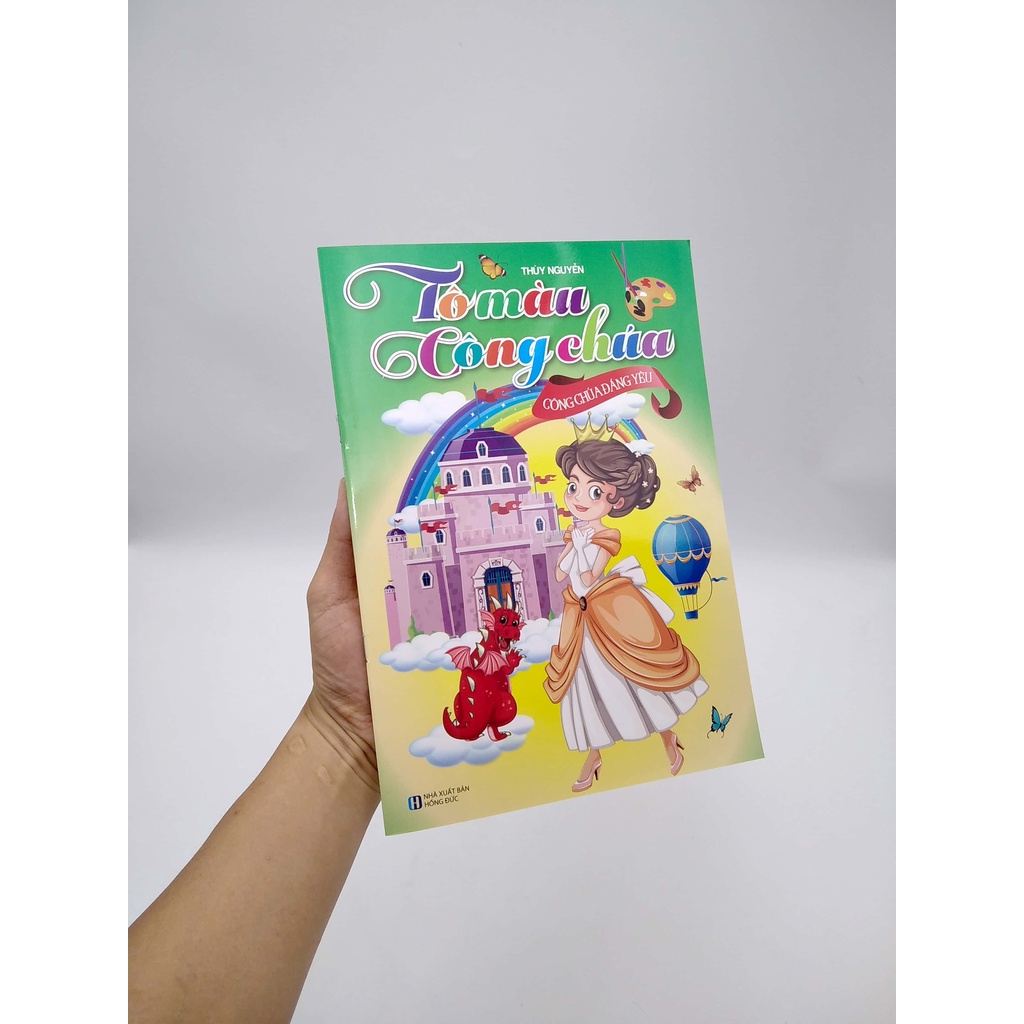Sách Tô Màu Công Chúa - Công Chúa Đáng Yêu