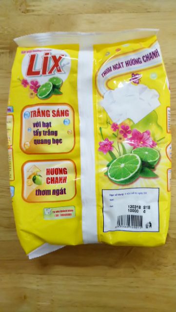 Bột giặt Lix Extra hương Chanh 300G