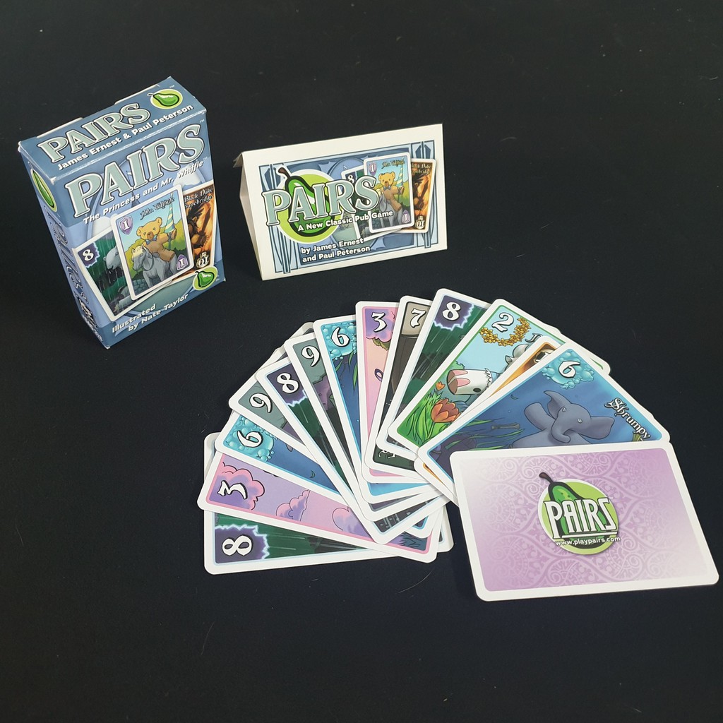 [US] Pairs: The Princess and Mr. Whiffle – Trò chơi board game