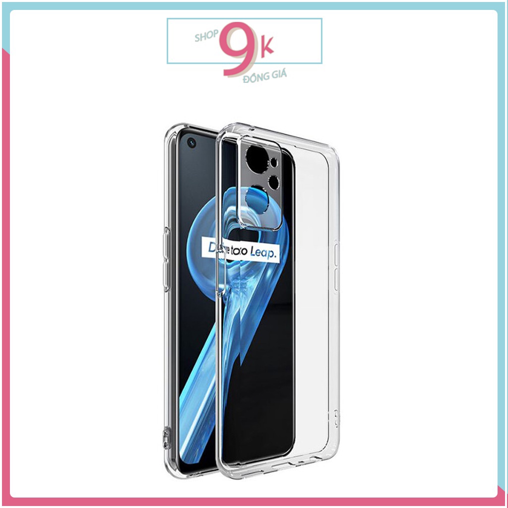 Ốp silicon cao cấp trong suốt cho REALME 9i / REALME 9 PRO