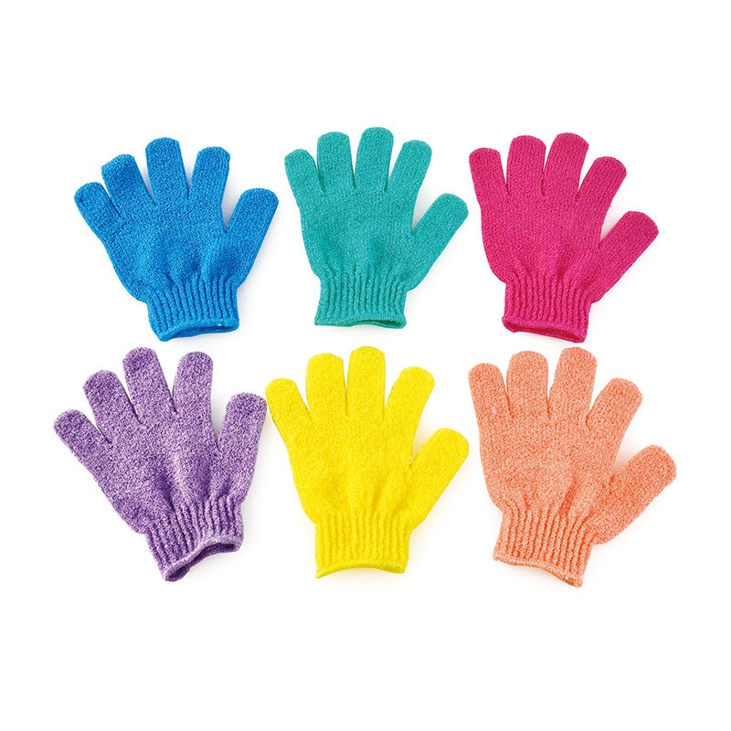 Set 2 Găng tay đi tắm Năm Ngón Tẩy Tế Bào Chết