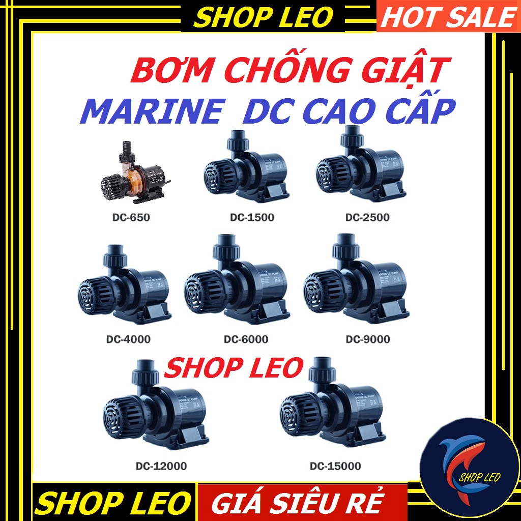 Bơm Marine DC pumd chống giật  - Máy bơm chế lọc cao cấp - phụ kiện thủy sinh -shopleo
