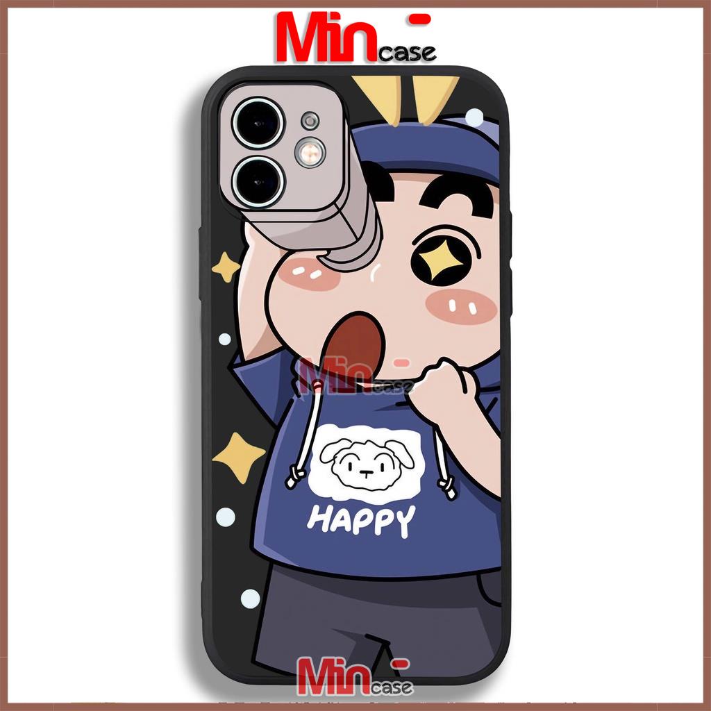 Ốp lưng iPhone Shin bút chì cạnh viền vuông silicon mềm dẻo cho iphone 6/6s/7/8/X/XR/XS/11/12/13 Pro Plus Max