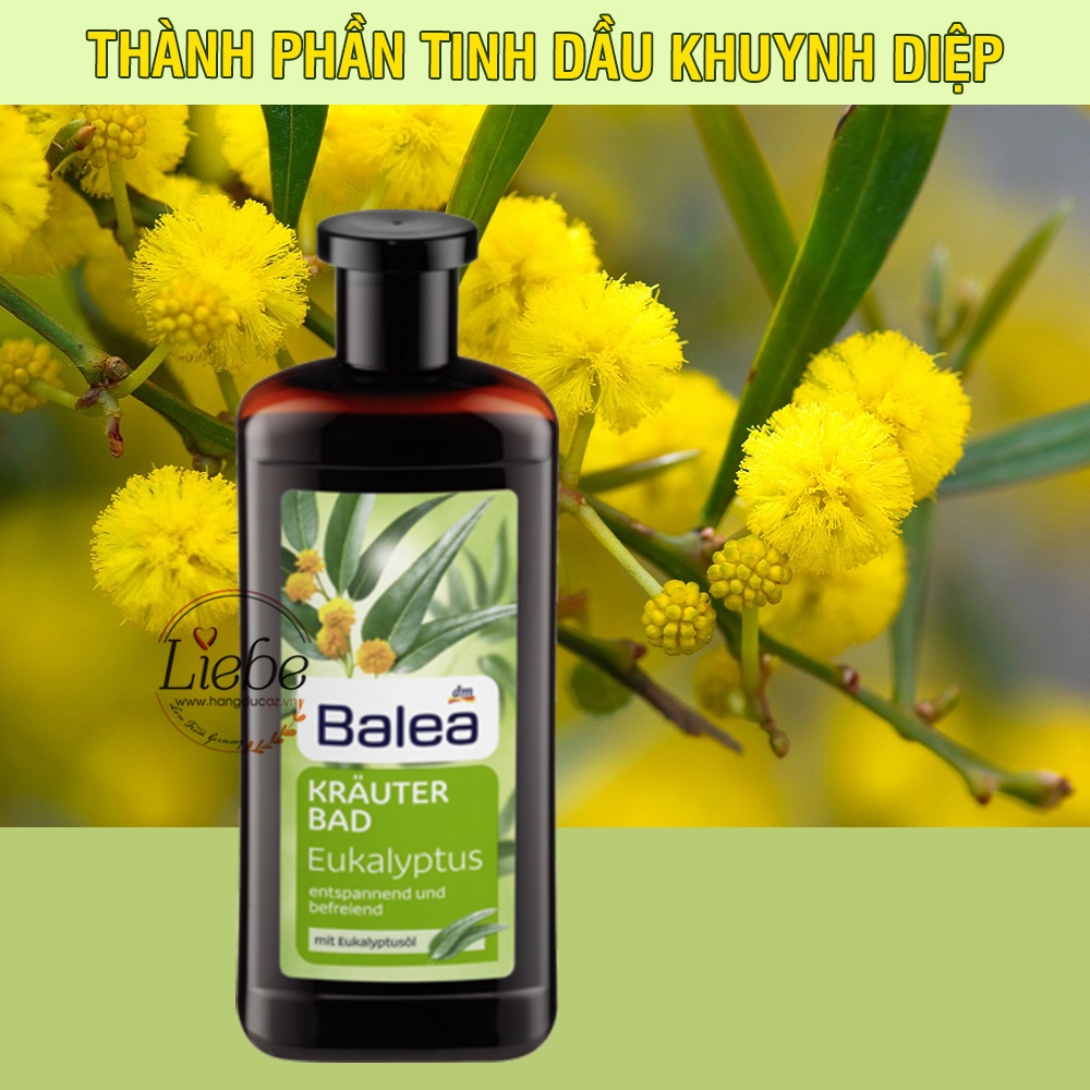 Dầu tắm thảo dược Balea Kräuterbad Lavendel, 500 ml