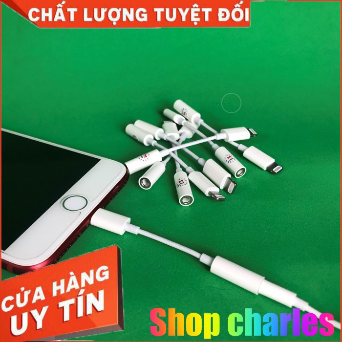 Cáp Chuyển Lighting Ra 3.5mm IPhone Tương Thích Với IPhone 6/6plus, 7/7Plus, 8/8Plus, X, XS, XR, Pro Max - PKDT Charles