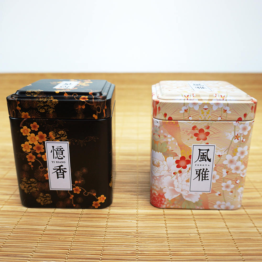 Hộp thiếc đựng trà thiết kế kiểu dáng phong cách cổ điển sang trọng | BigBuy360 - bigbuy360.vn