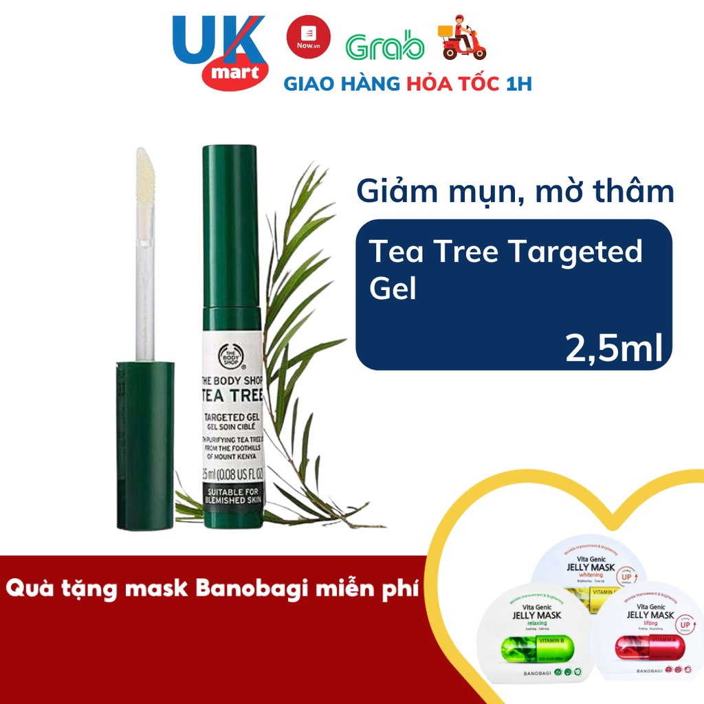 Gel Giảm Mụn Mờ Thâm Hiệu Quả Chỉ Sau 1 Tuần TBS Tea Tree Targeted Gel