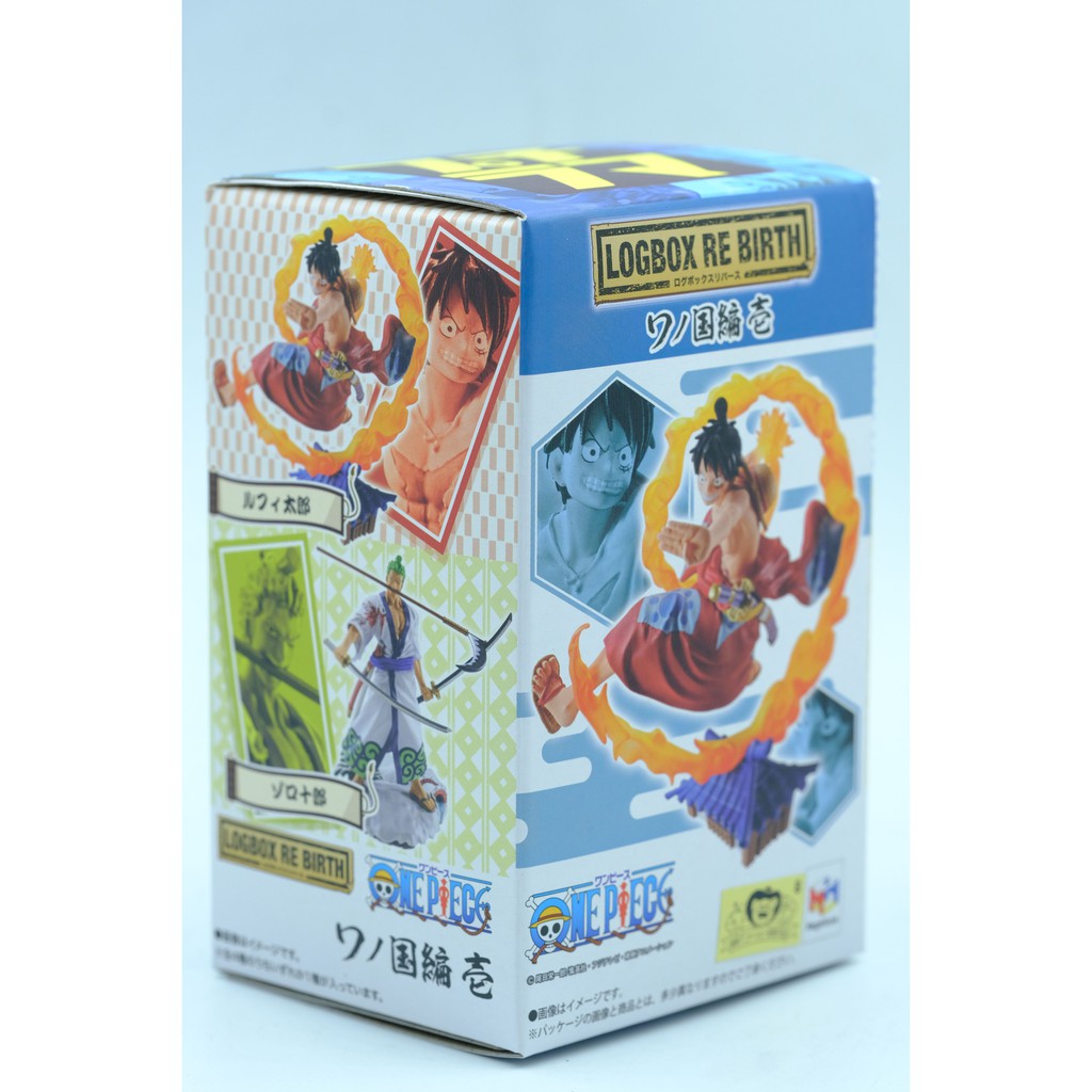 Mô Hình One Piece Logbox Re Birth Chính hãng Mega House bán lẻ 1 hộp ngẫu nhiên 4 loại khác nhau Hàng mới Nguyên Seal