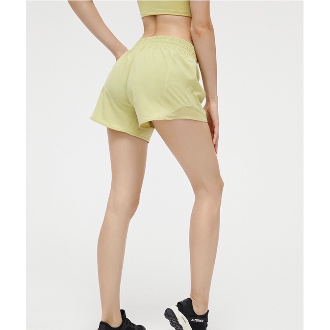 Quần short tập gym,yoga,aerobic nữ (túi khoá bên hông)