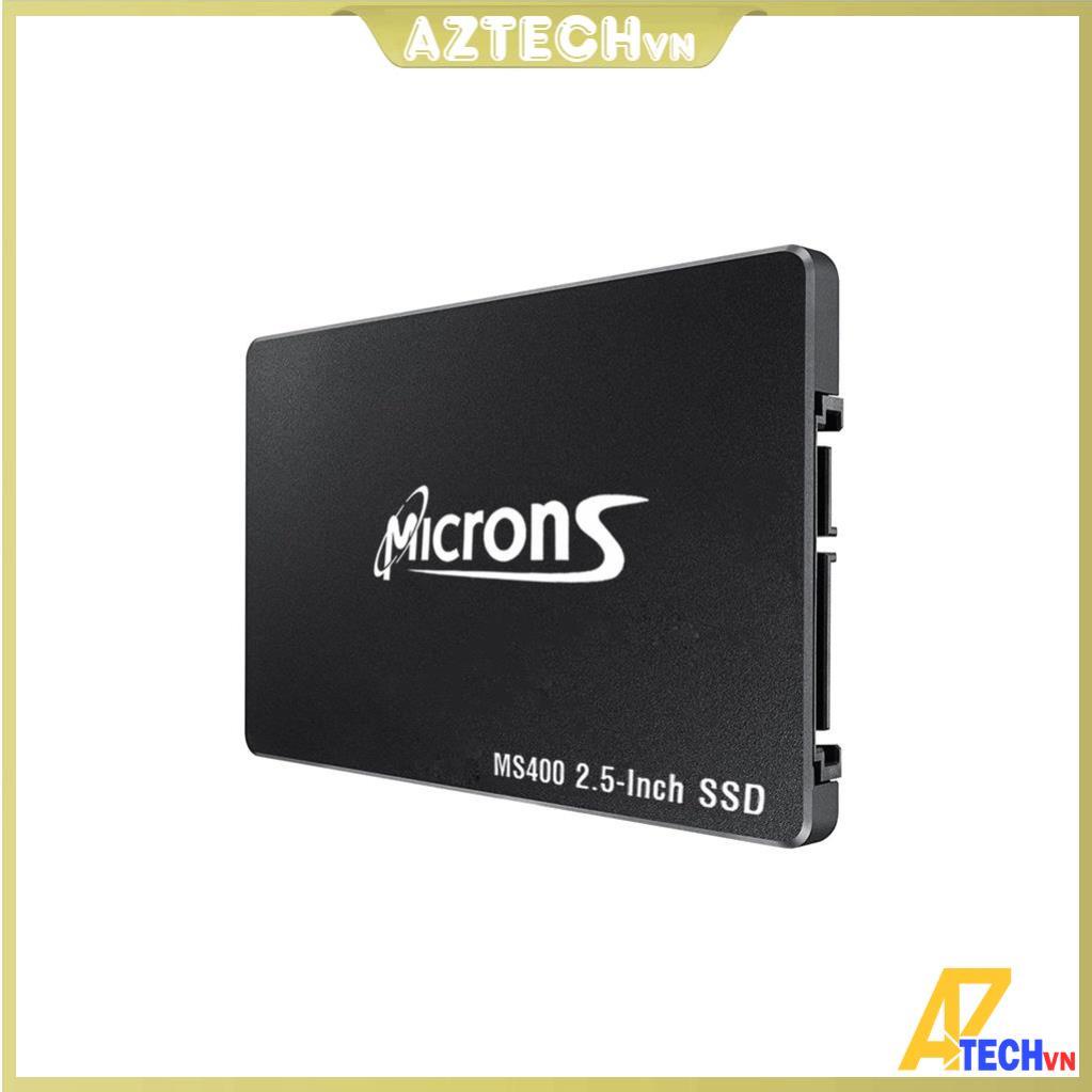 [Free Ship] Ổ CỨNG SSD 120GB MICRONS MS400 2.5'' SATA III CHÍNH HÃNG - BẢO HÀNH 36 THÁNG TẶNG KÈM DÂY SATA | BigBuy360 - bigbuy360.vn